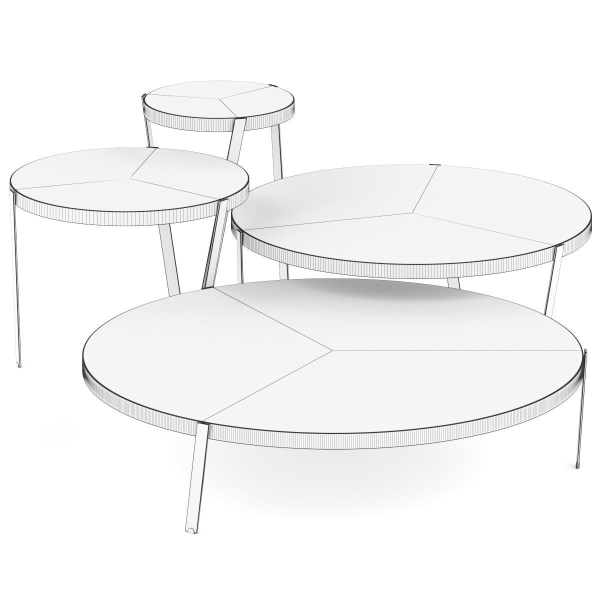 Skema Gyros Coffee Tables 3D model_1