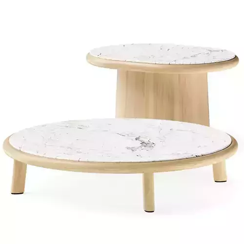 Kettal Giro Coffee Table 3D model