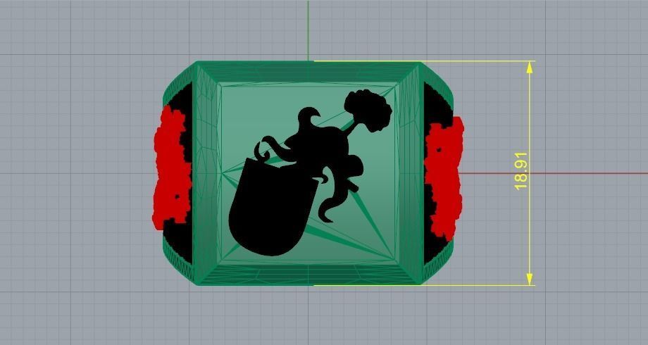 Ring Model 1699 3D print model_11