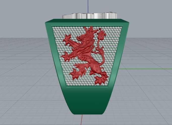 Ring Model 1699 3D print model_4