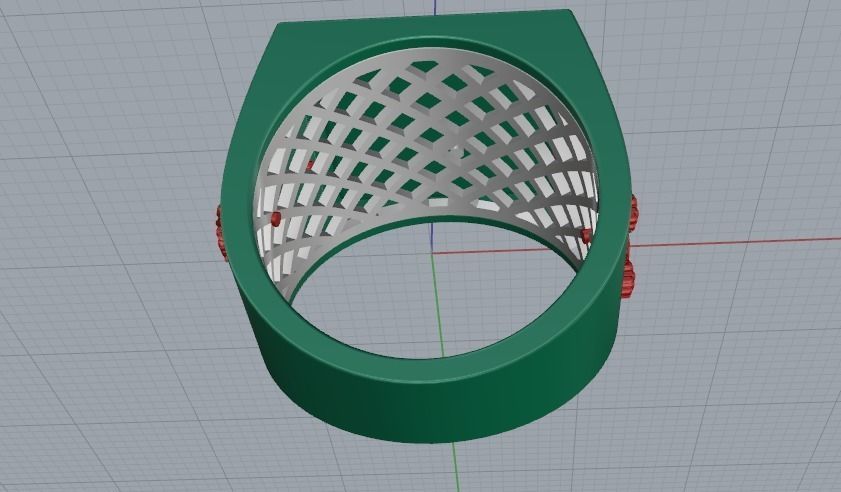 Ring Model 1699 3D print model_6