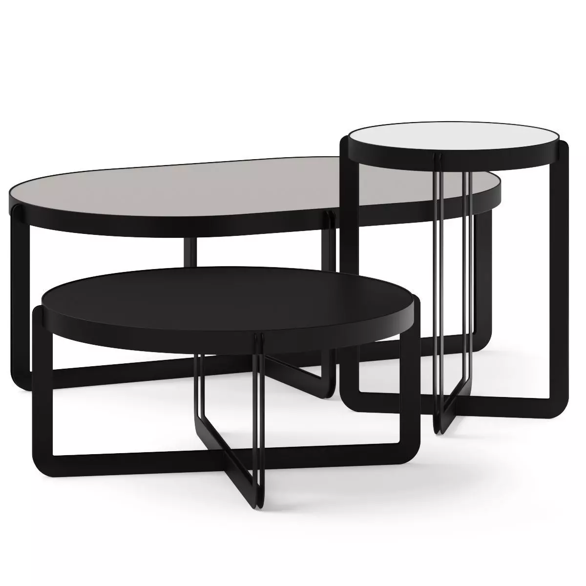 banne Centre Coffee Tables 3D model_0