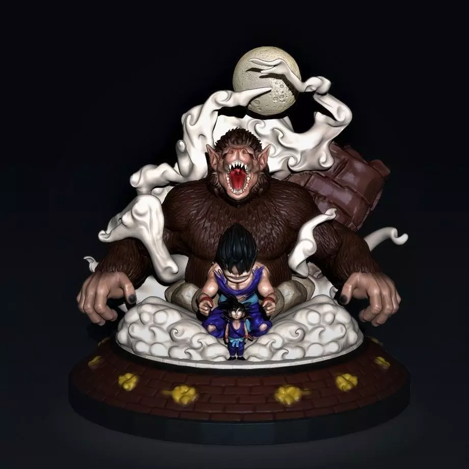 GOKU TRANSFORMACION TRANSFORMATION 3D print model_0