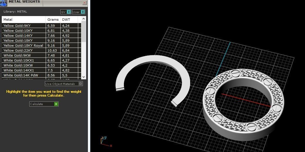 Pendant Model 1716 3D print model_8