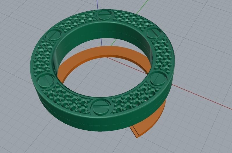 Pendant Model 1716 3D print model_2