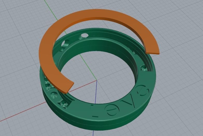 Pendant Model 1716 3D print model_4