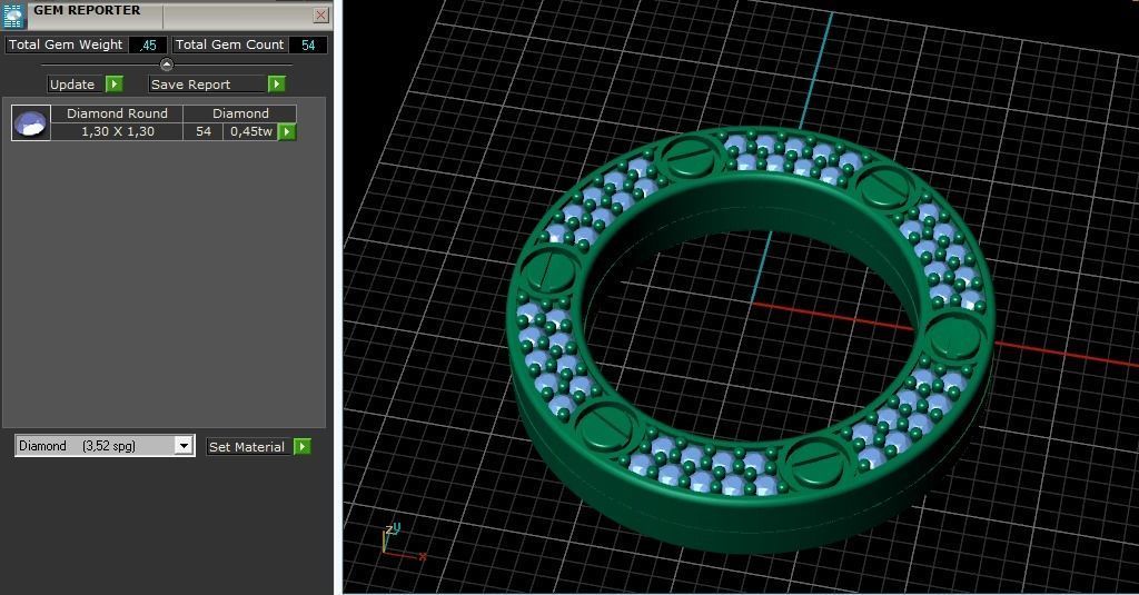 Pendant Model 1716 3D print model_9