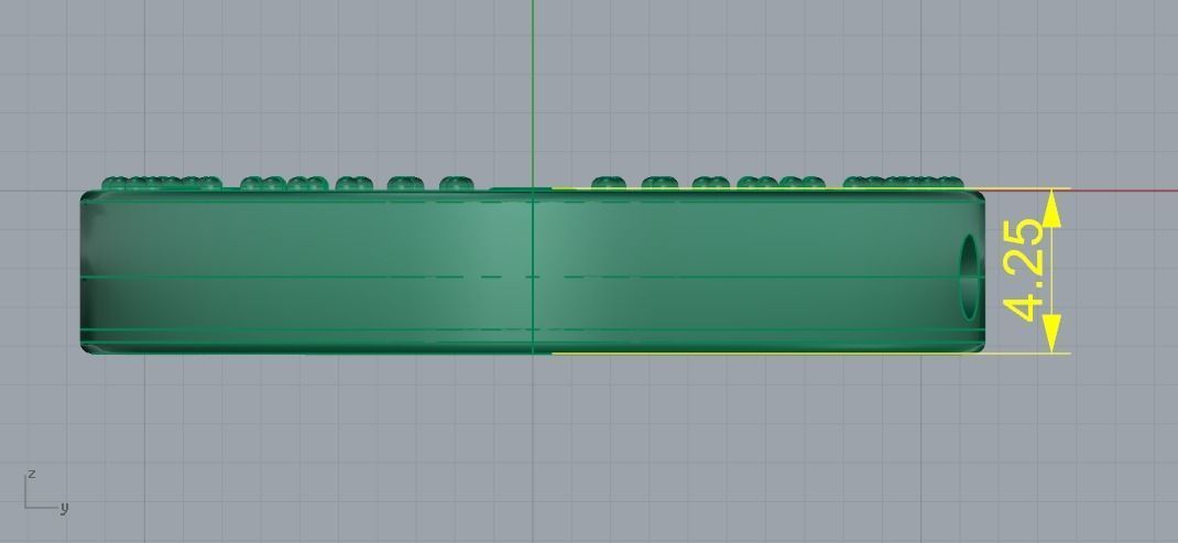 Pendant Model 1716 3D print model_7