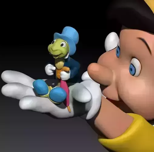 Pinocchio 3D print model