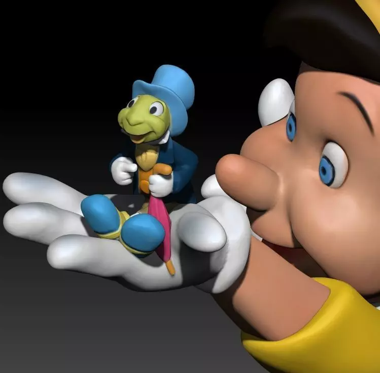 Pinocchio 3D print model