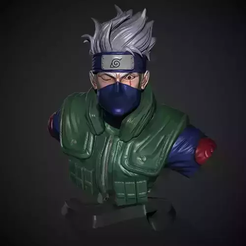 KAKASHI BUST 3D print model