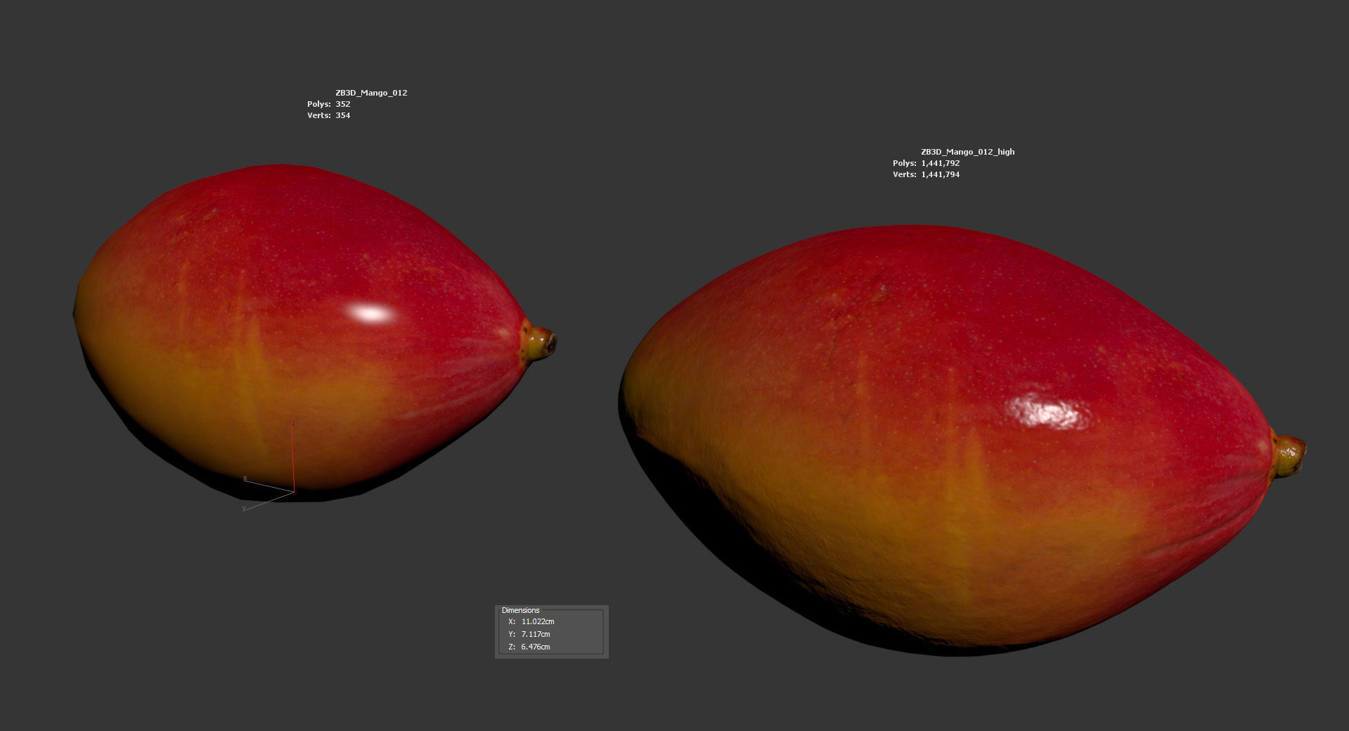 Mango 3D model_5
