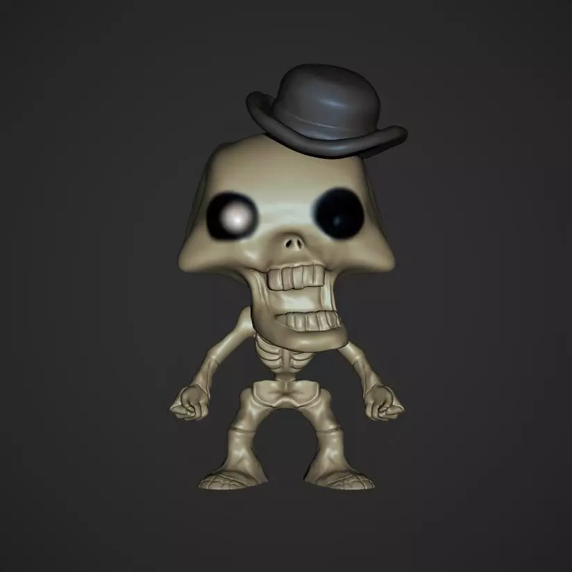 Funko Skeleton Bonejangles- Esqueleto Corpse Bride 3D print model_0