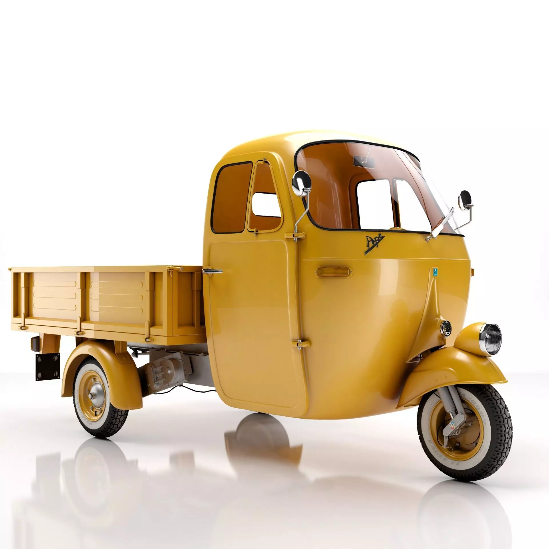 Ape Piaggio 1964 3D model
