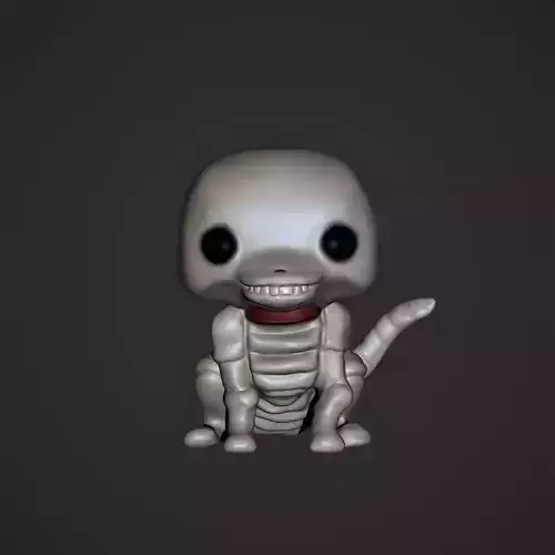 Funko Scraps Perro  Dog Corpse Bride 3D print model