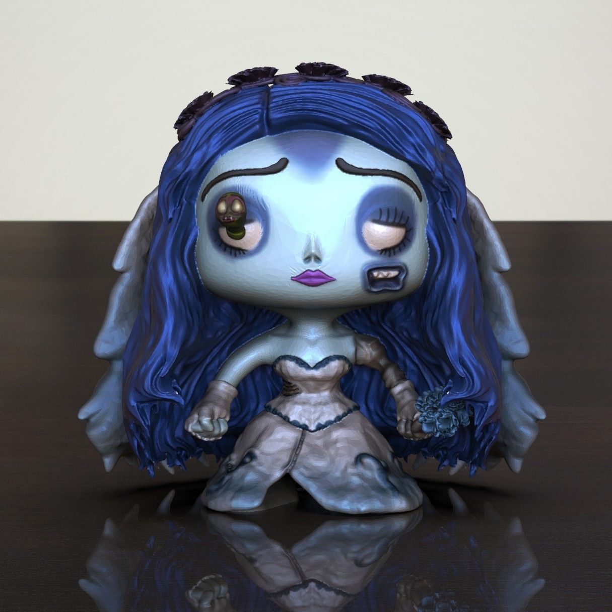 Funko Emily Corpse Bride 3D print model_1