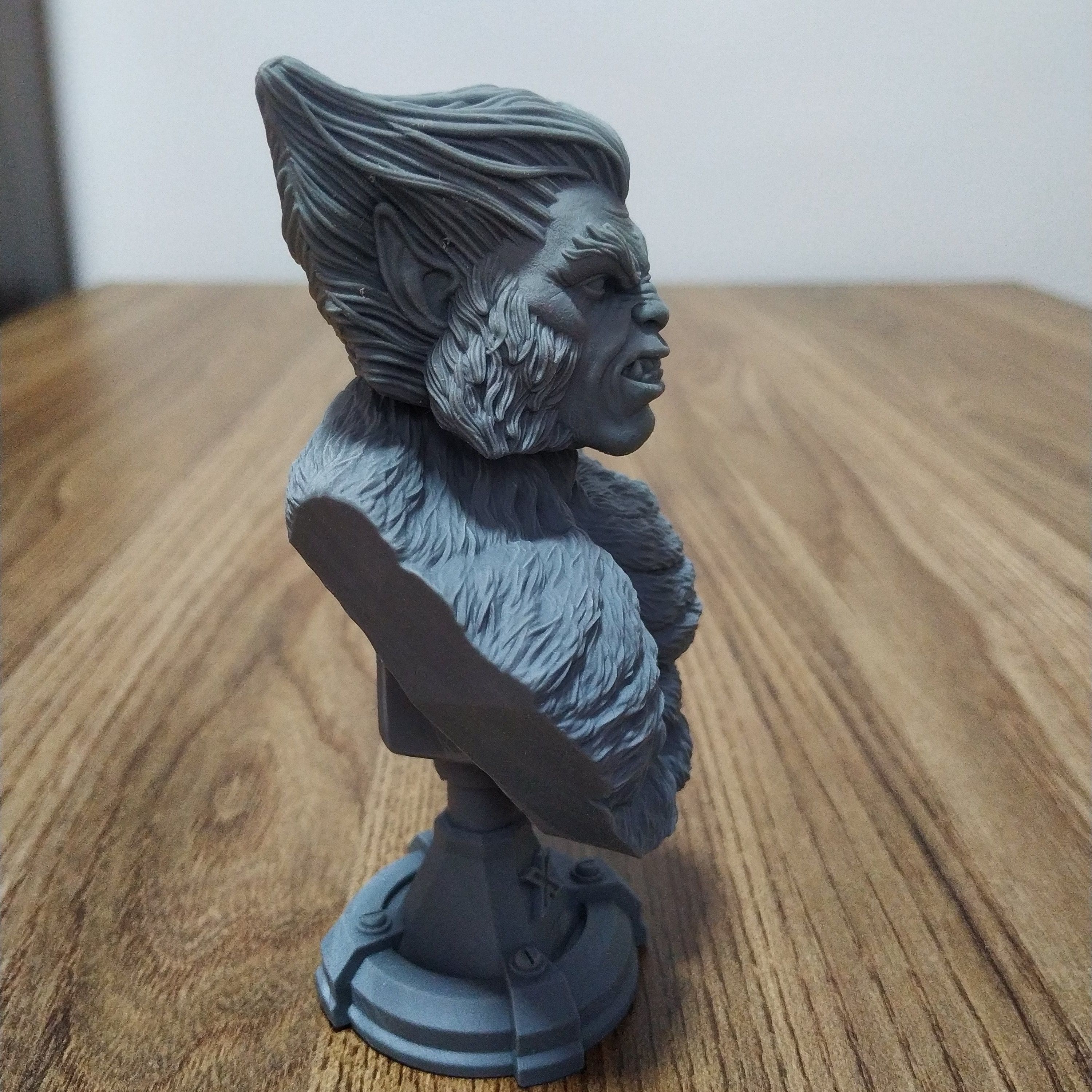 BEAST X-MEN BUST 3D print model_11