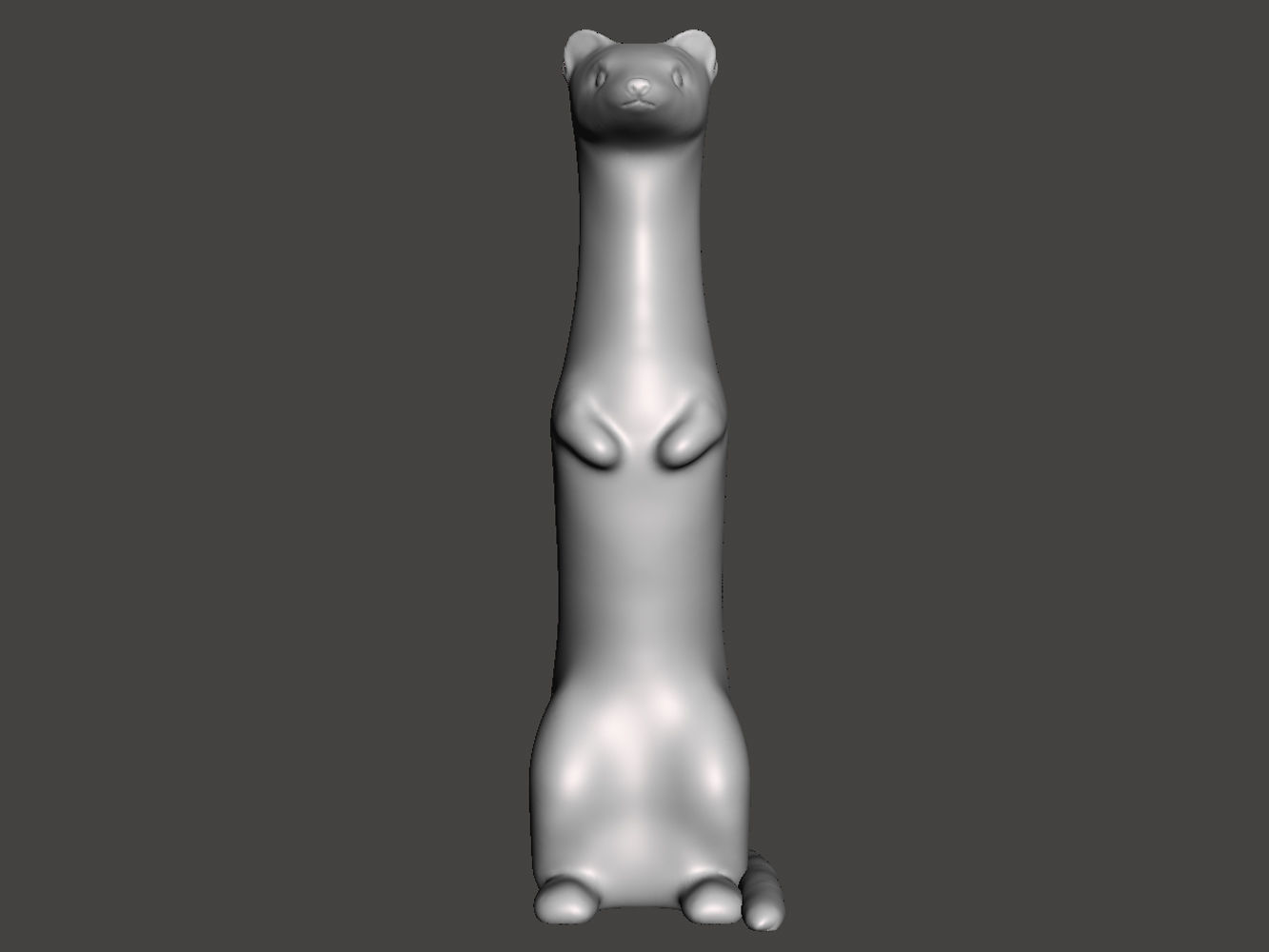 Ermine 3D print model_2
