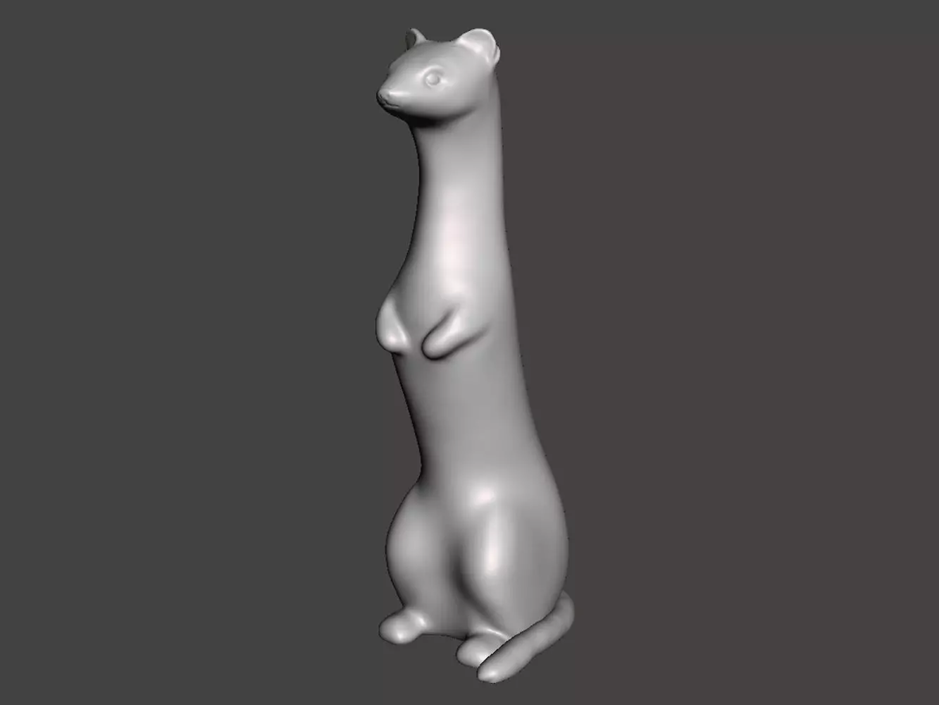 Ermine 3D print model_0