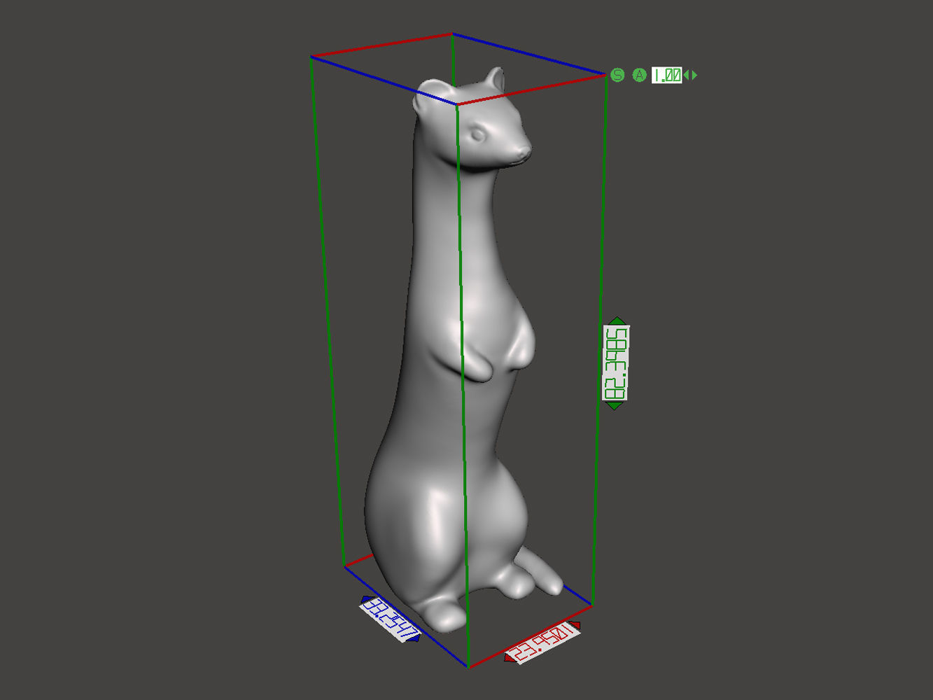 Ermine 3D print model_1