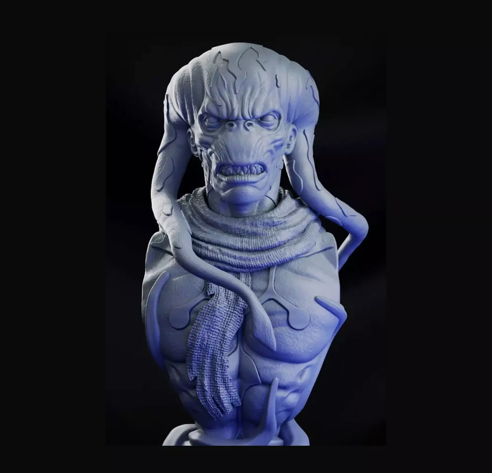 GORR COMICS BUST 3D print model_0