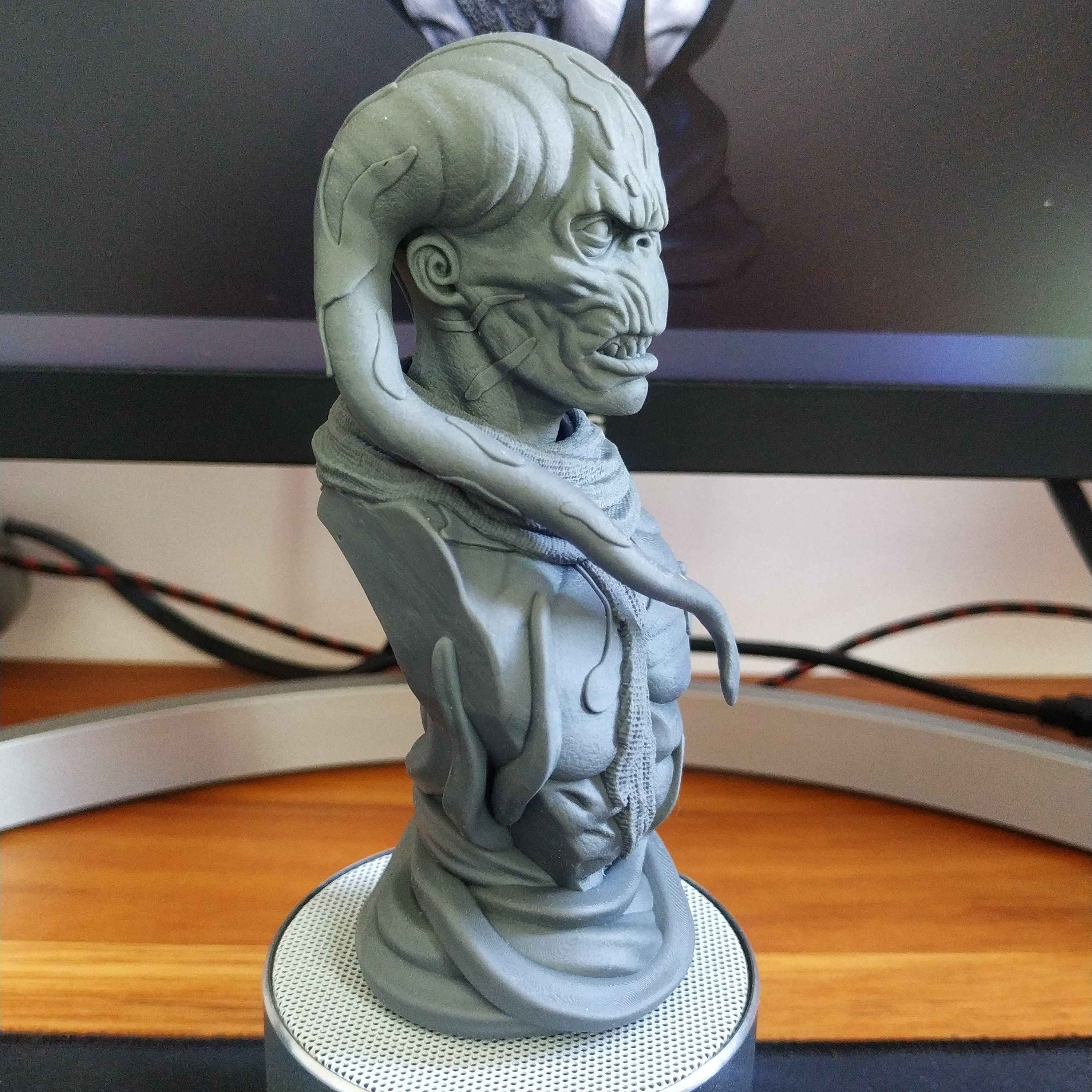 GORR COMICS BUST 3D print model_9