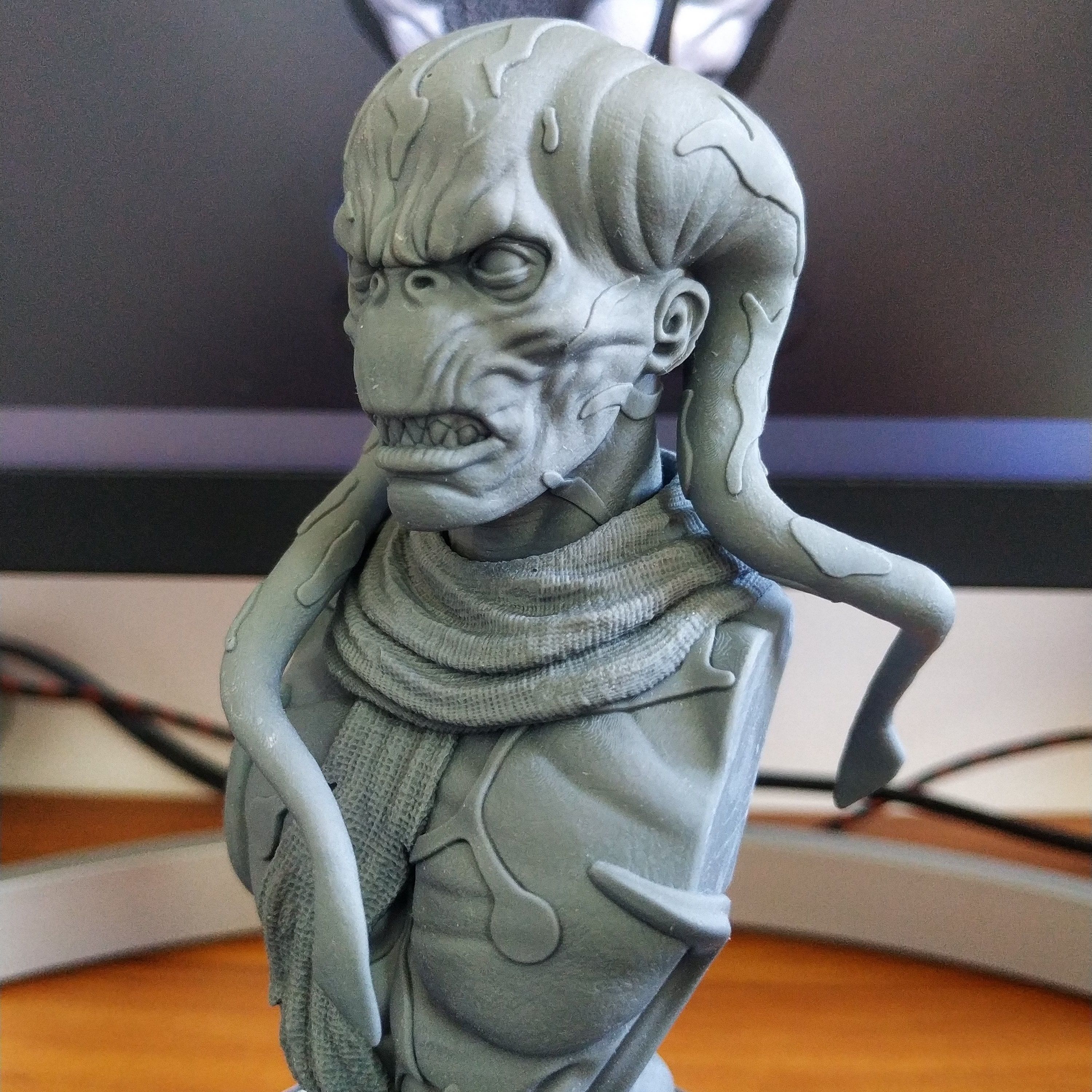 GORR COMICS BUST 3D print model_8