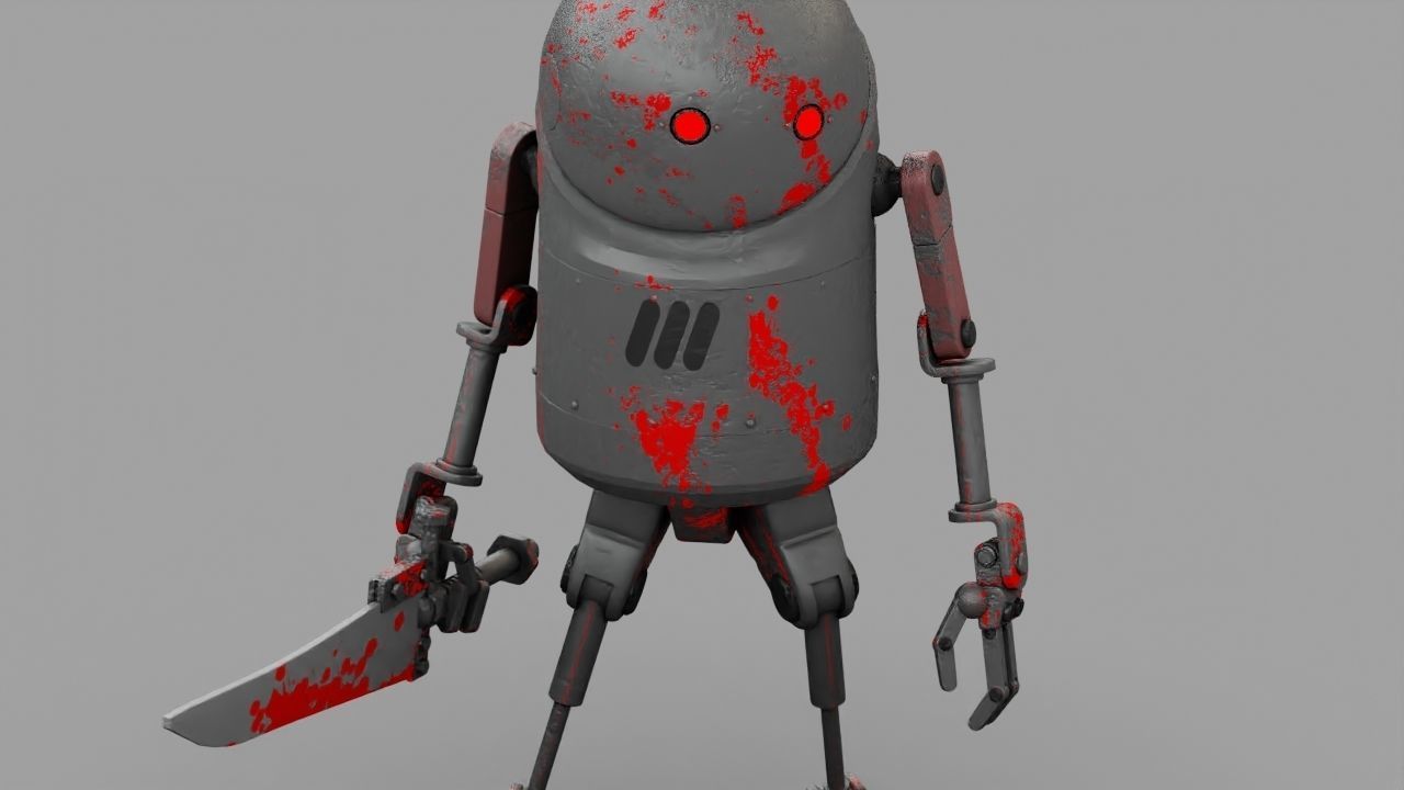 TOON KILLER rigged 3D model_21