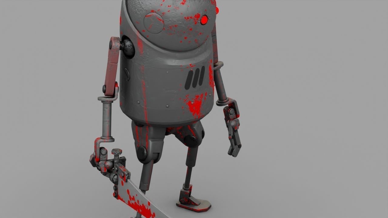 TOON KILLER rigged 3D model_19