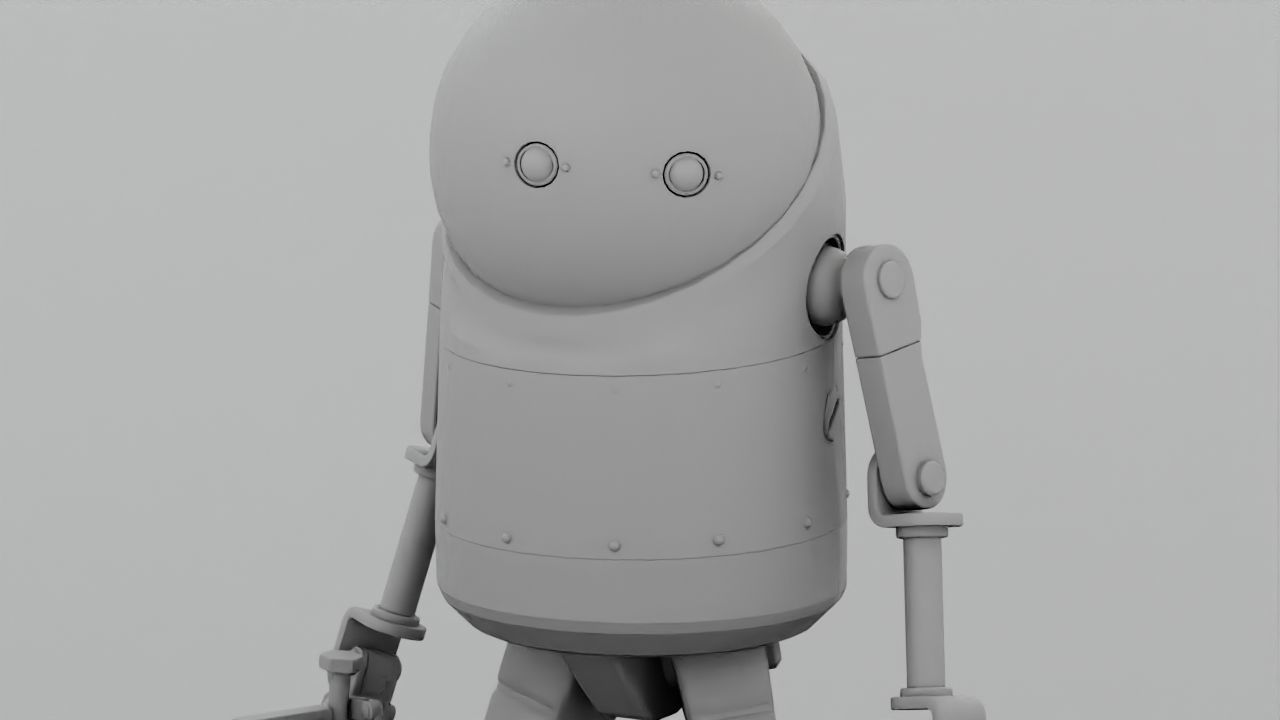 TOON KILLER rigged 3D model_35