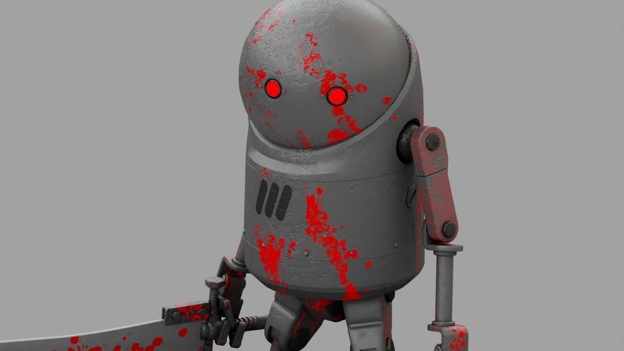 TOON KILLER rigged 3D model_14