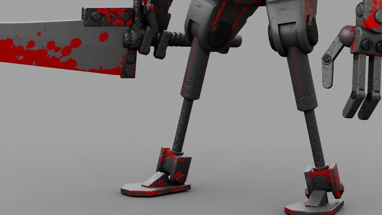 TOON KILLER rigged 3D model_23