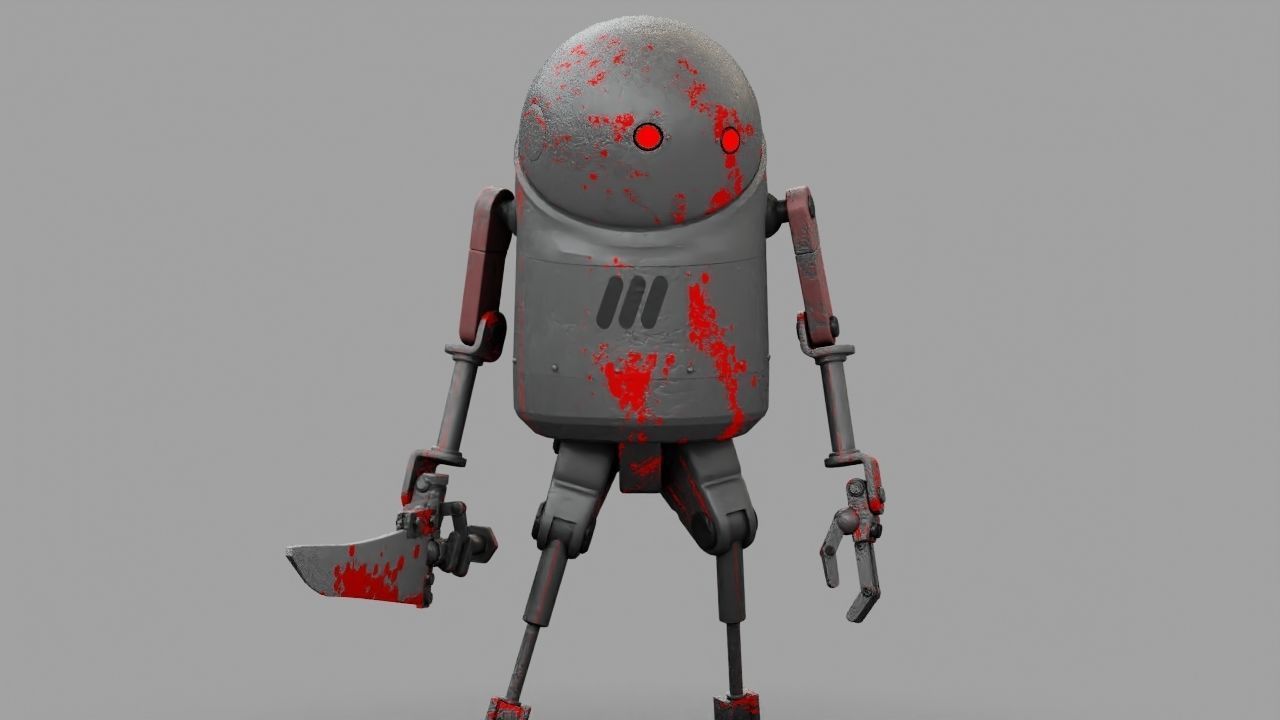 TOON KILLER rigged 3D model_12