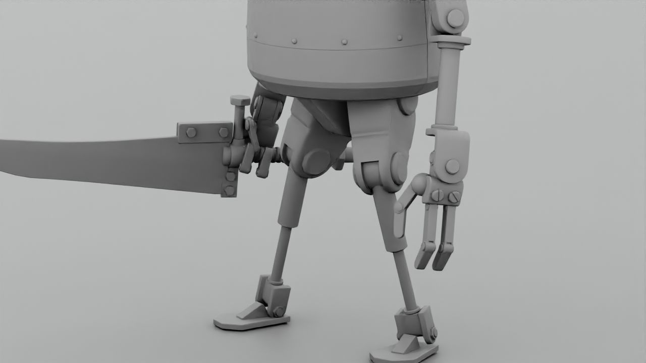 TOON KILLER rigged 3D model_33