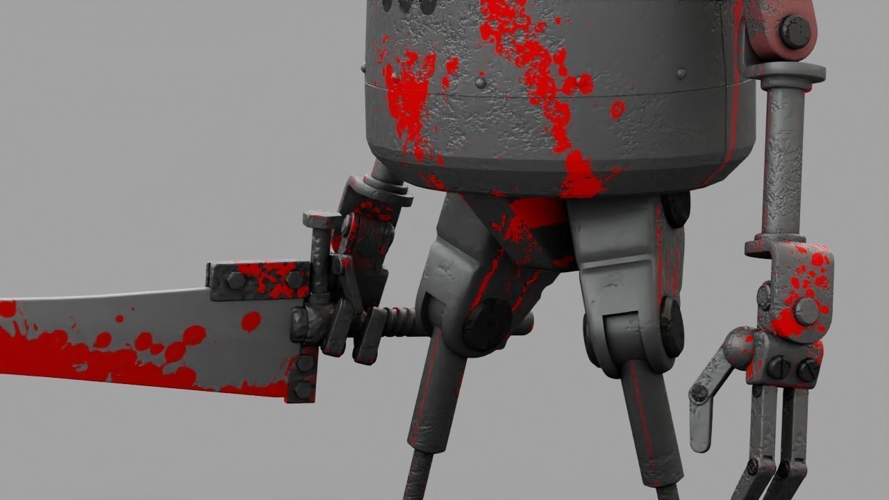 TOON KILLER rigged 3D model_24