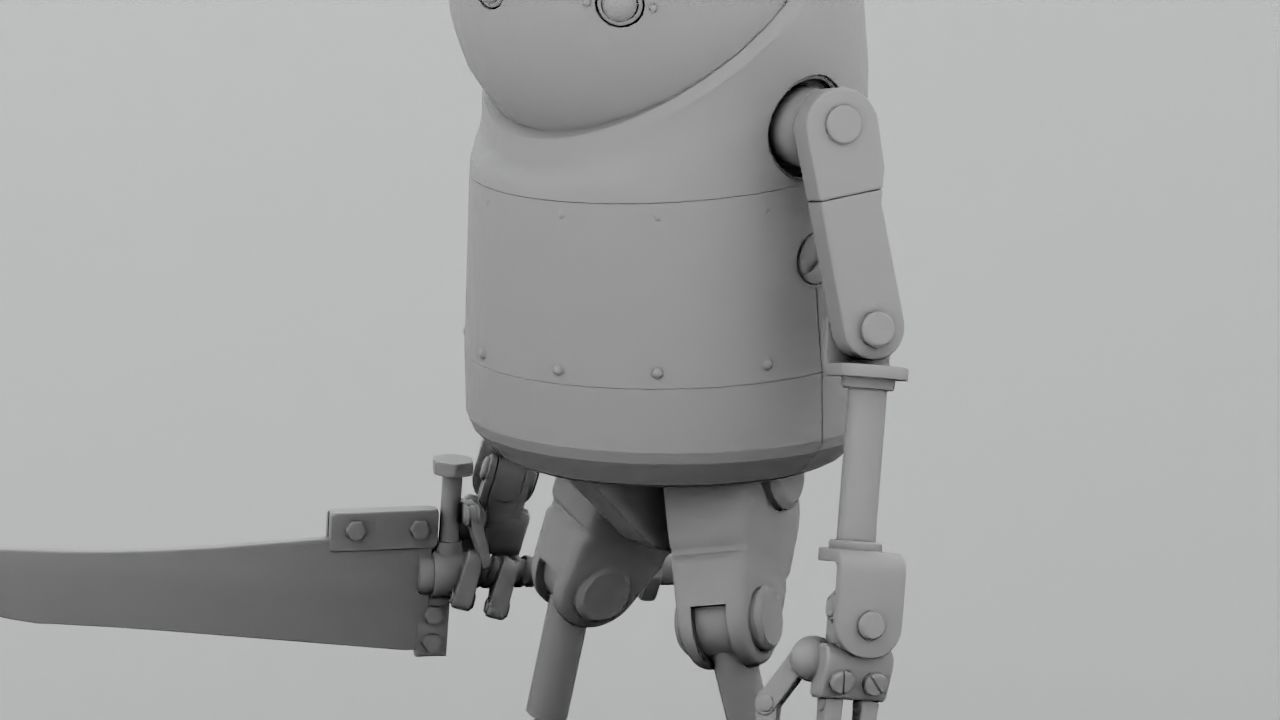 TOON KILLER rigged 3D model_34