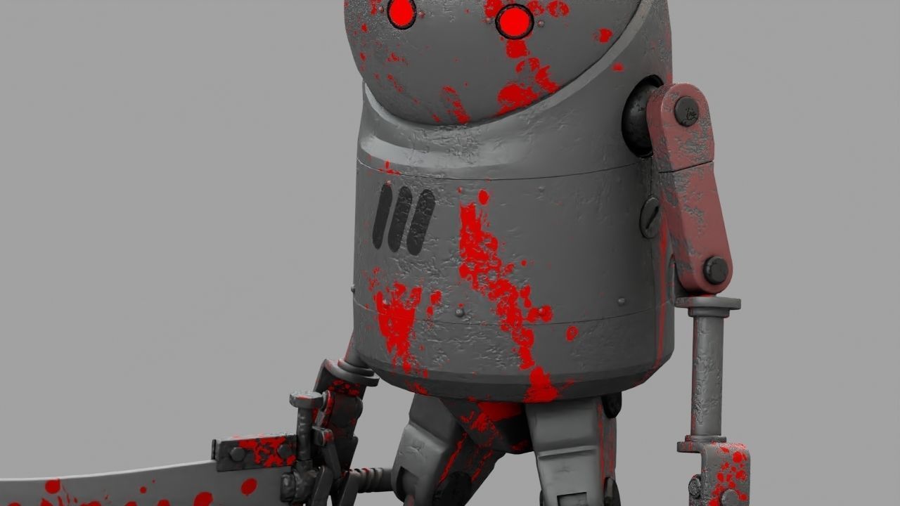 TOON KILLER rigged 3D model_25