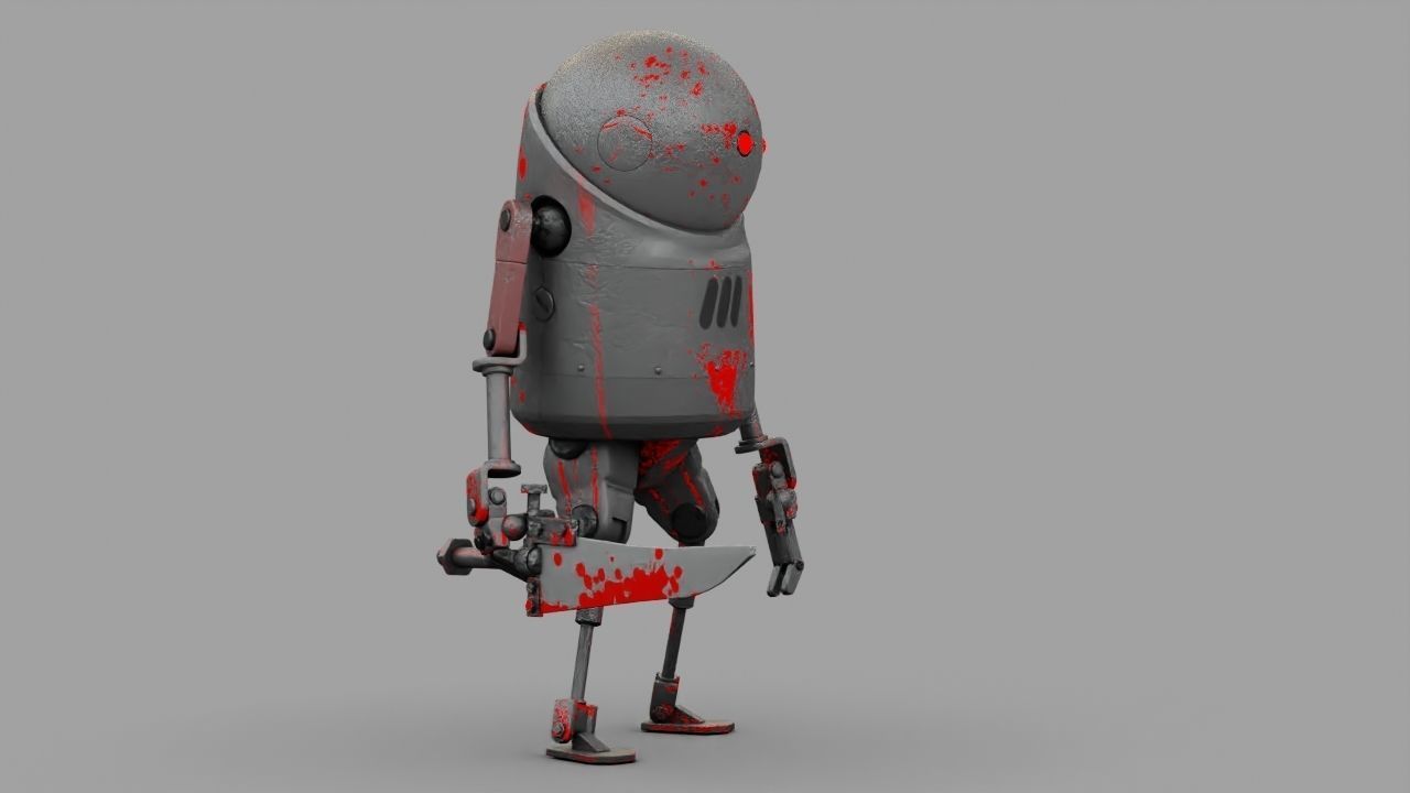 TOON KILLER rigged 3D model_10