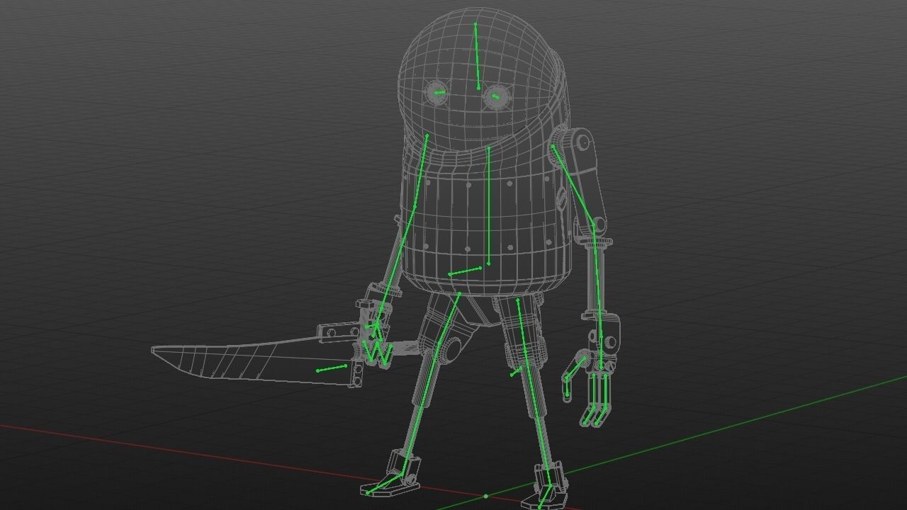 TOON KILLER rigged 3D model_43