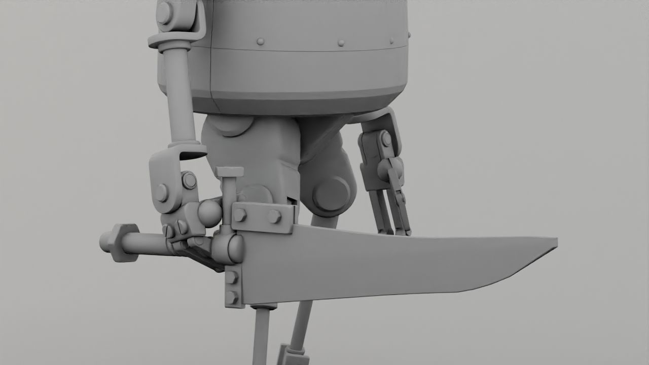 TOON KILLER rigged 3D model_36