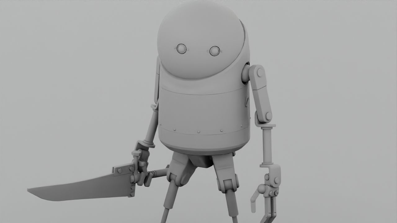 TOON KILLER rigged 3D model_29