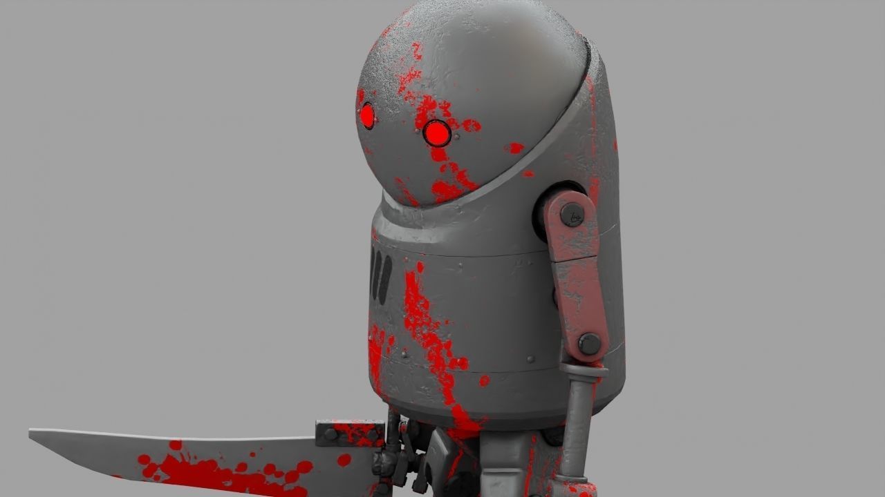 TOON KILLER rigged 3D model_15