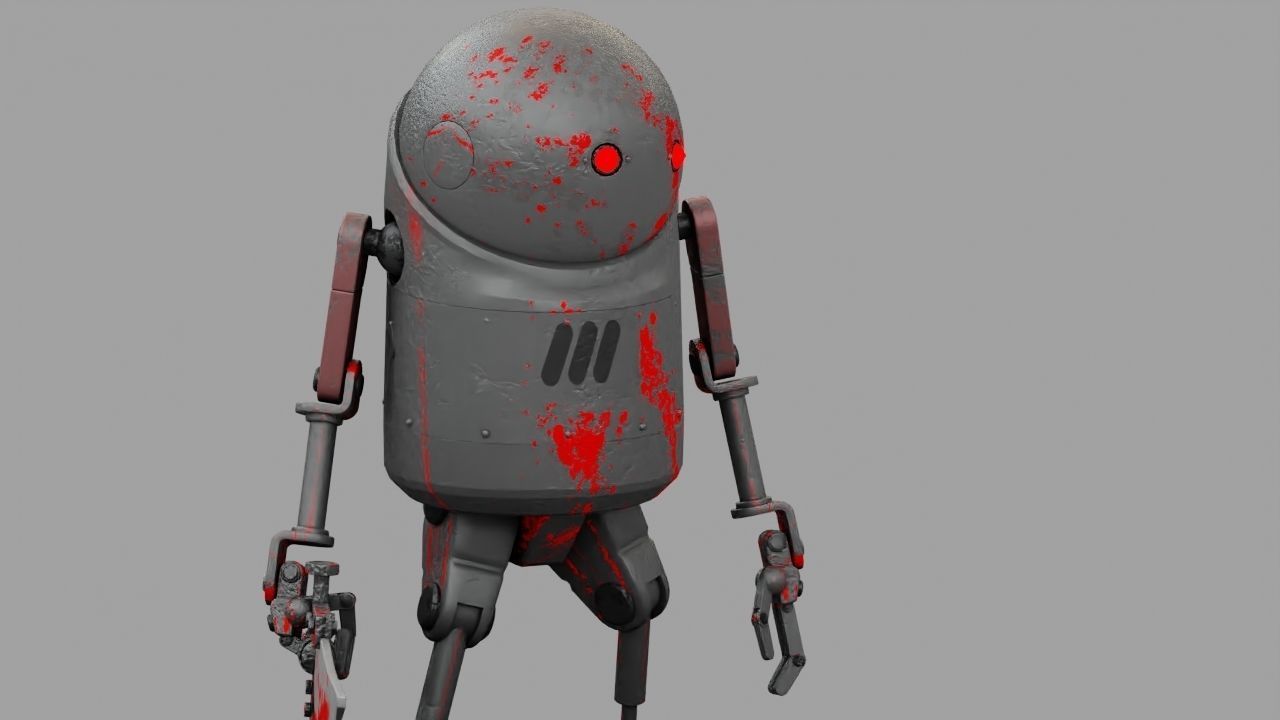 TOON KILLER rigged 3D model_27