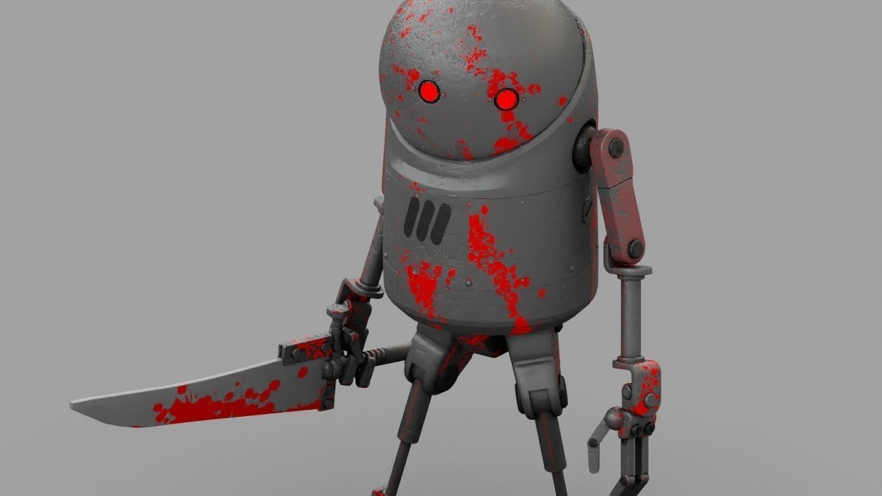 TOON KILLER rigged 3D model_22