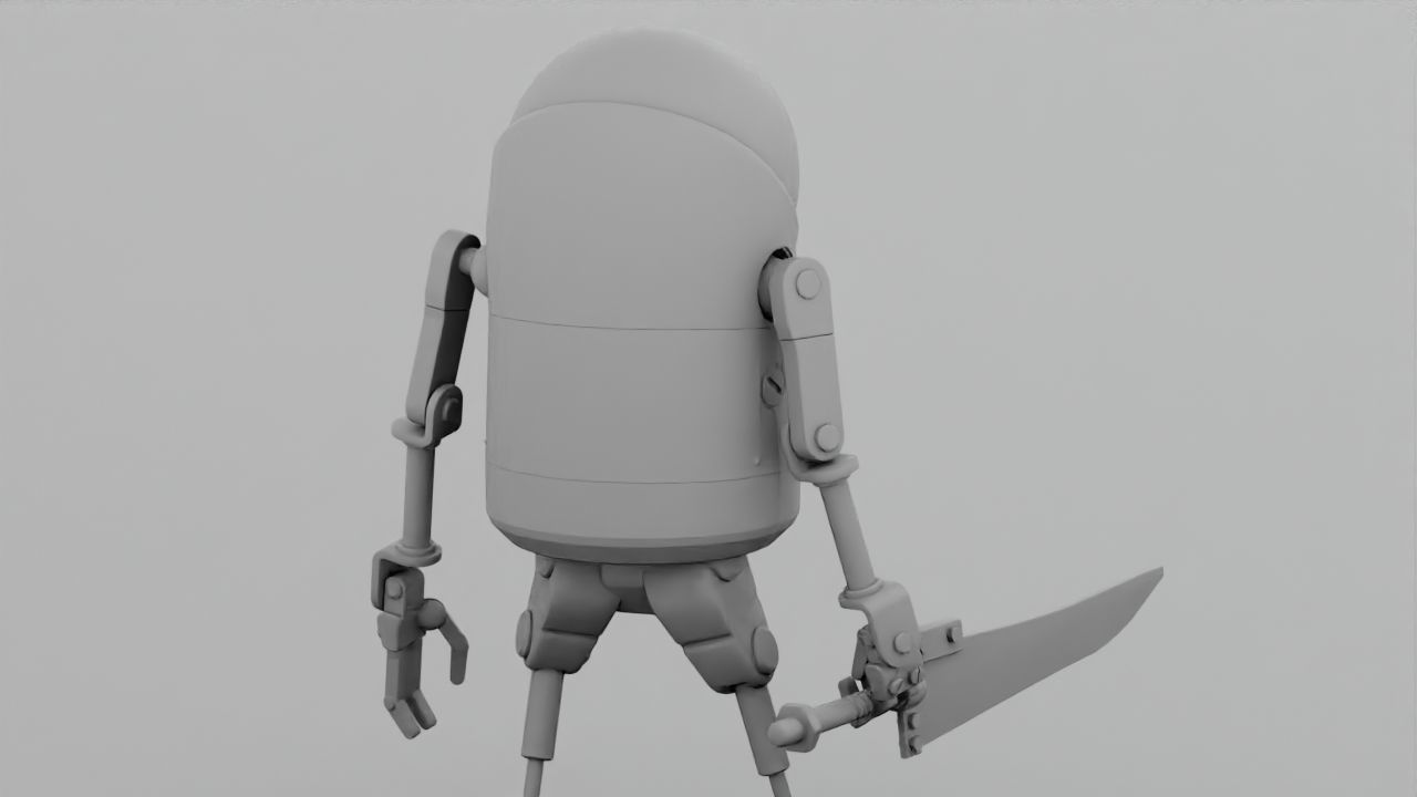 TOON KILLER rigged 3D model_32