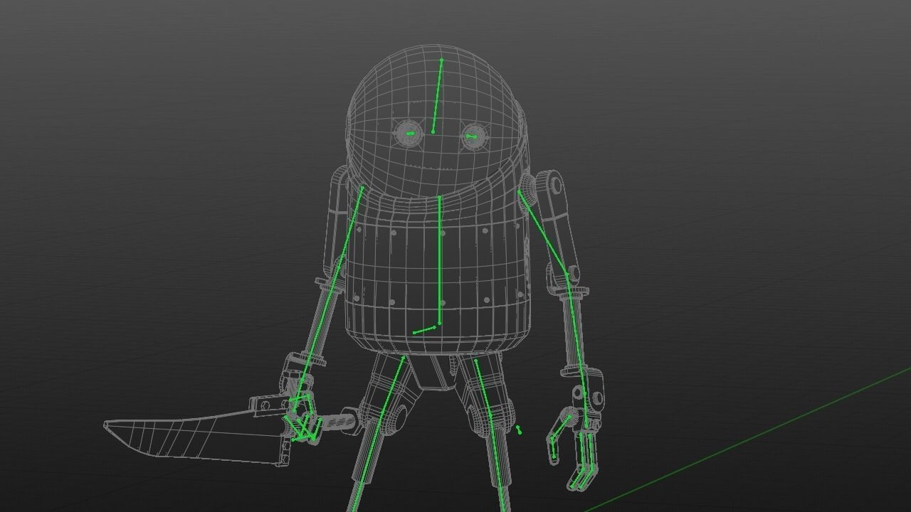 TOON KILLER rigged 3D model_39