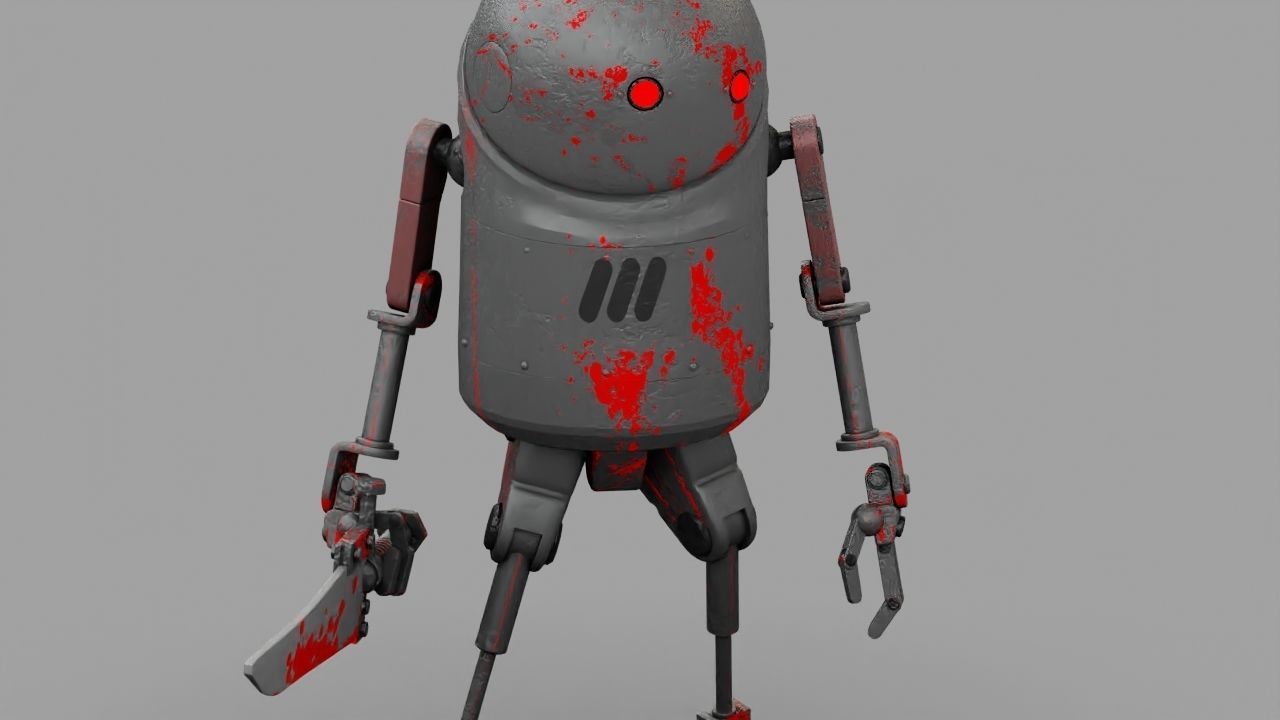 TOON KILLER rigged 3D model_20