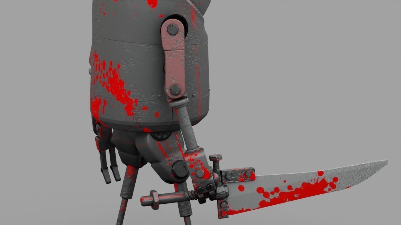 TOON KILLER rigged 3D model_17