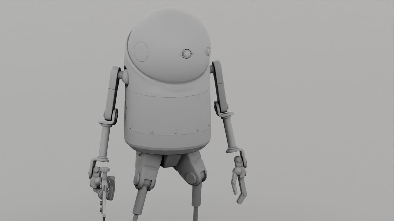 TOON KILLER rigged 3D model_30