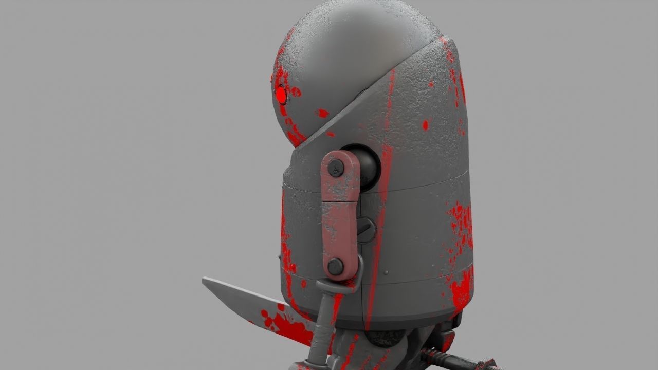 TOON KILLER rigged 3D model_16